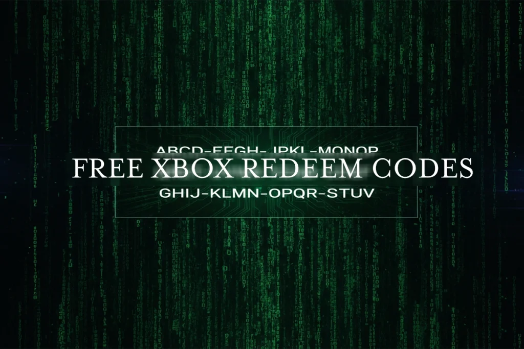 free xbox code redeem